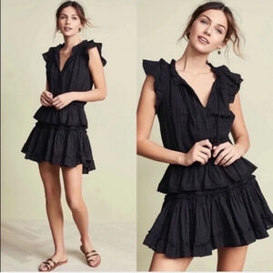 Misa Los Angeles Lilian Mini Dress Black